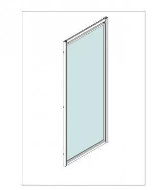 Framd Shower Enclosure - A1322. Framd Shower Enclosure (A1322)