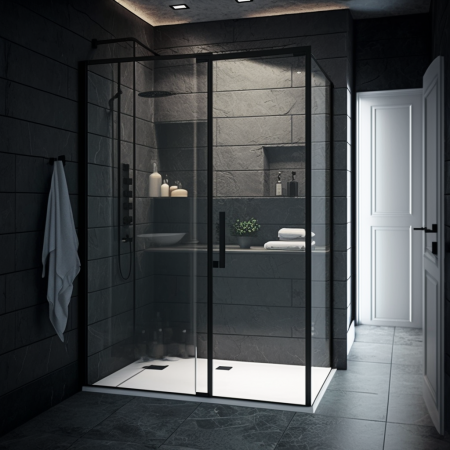 Transform Your Shower with Atman Sliding Shower Enclosures - . 