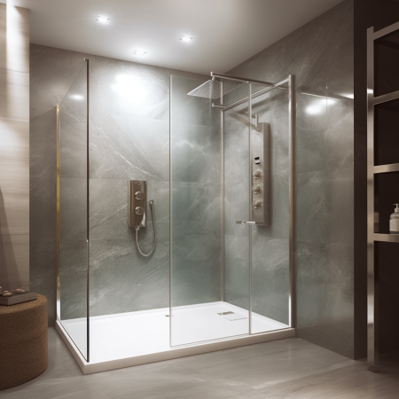 Upgrade Your Shower Experience with Our Corner Shower Enclosures - . 