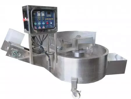 Máquina de fritar tipo L (tipo simples) - Máquina de Fritar Contínua para Tempura/Almôndega/Bolinho de Peixe
