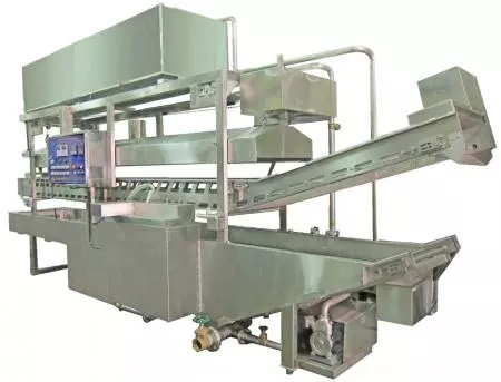 連續式自動油炸機 - 連續式自動油炸機