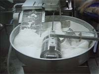 회전식 빵가루 코팅 기계