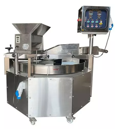 Máquina de recubrimiento de migas tipo rotativo - Máquina de empanizado de polvo y migas tipo rotativa