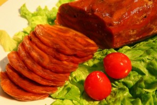 充填机成品-重组肉