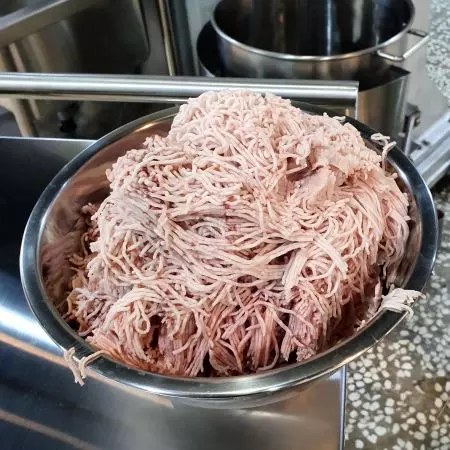 Meat Grinder is used for producing minced meat