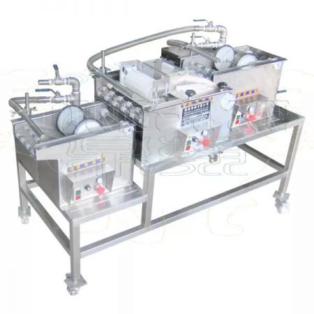 Máquina para recubrimiento de masa y pan rallado - Máquina de batido y recubrimiento de migas