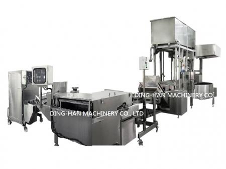 Línea de producción de tempura personalizada de Ding-Han