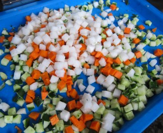 Can dice various vegetables