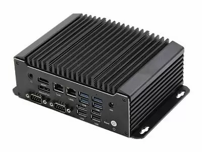 Expandable fanless embedded Box PC with flexible IO interface