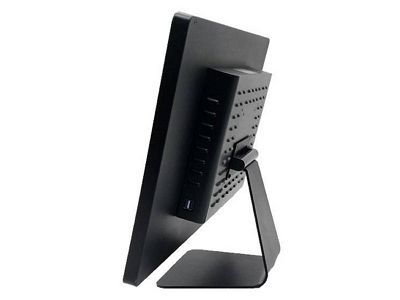 Ordinateur à panneau tactile POS de 17 pouces au design mince avec CPU Intel Atom sans ventilateur