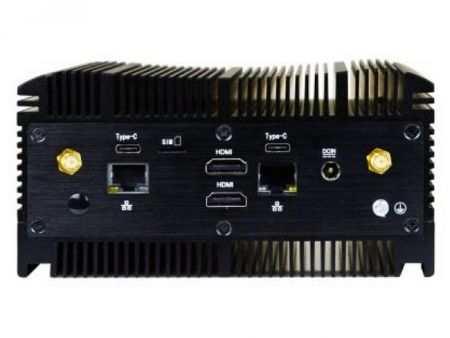 アルミ製の埋め込み式11th Tiger LakeファンレスミニPC、USB Type C 2ポート