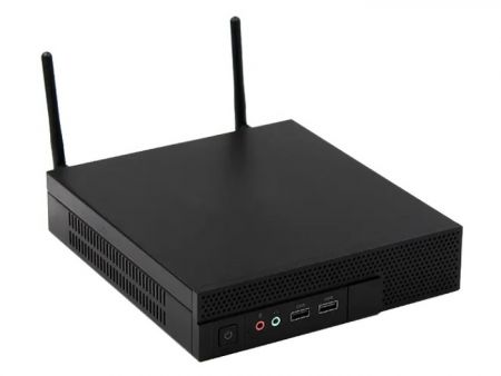 Mini PC AMD Ryzen V1605B à affichage quadruple - PC embarqué puissant AMD Ryzen V1605B Quad Core avec 4 x affichage 4K