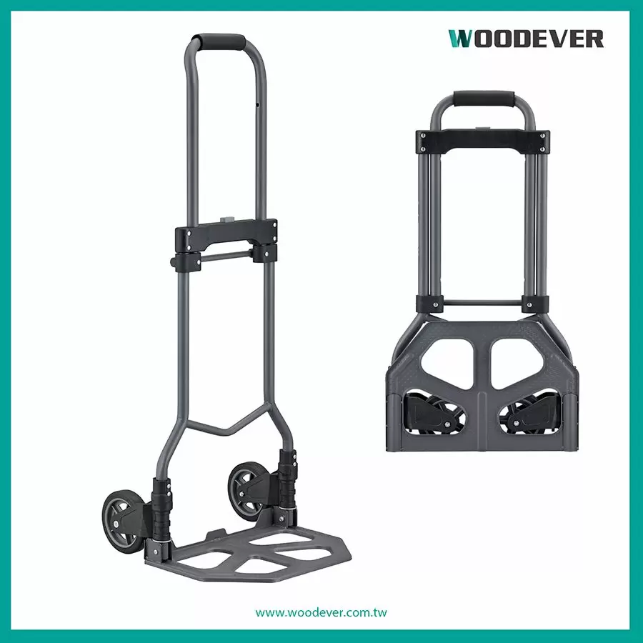 Big Plate Foldable Steel Hand Truck Maker (Loading 75kg)