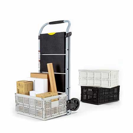 Folding Steel Convertible Hand Truck (Loading 90 kg) - We manufacture and export full range hand trucks to business customers worldwide.