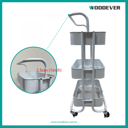 U자형 곡선 손잡이는 인체공학적으로 설계되어 편안한 그립감을 제공하며, 자주 이동할 필요를 충족합니다.