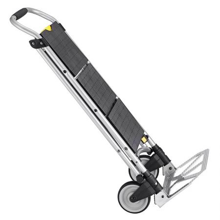 2 in 1 hand truck engineered with 6 inch TPR castors