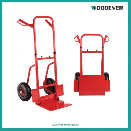 Welded Industrial Steel Hand Truck Manufacture (Loading 200 Kg) - Welded Industrial Steel Hand Truck Loading 200 kg|WOODEVER is a manufacturer and supplier of hand trucks, platform carts, ladders, and other material handling equipment. Our products are primarily made of steel, stainless steel, or aluminum and have loading capacities ranging from 50 kg to 400 kg. For the past 20 years, we have been a one-stop solution provider for global well-known brands from various industries.