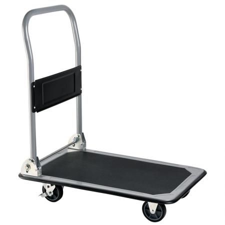 Folding Steel Heavy-Duty Cart Comply With TUV/GS Certificate.