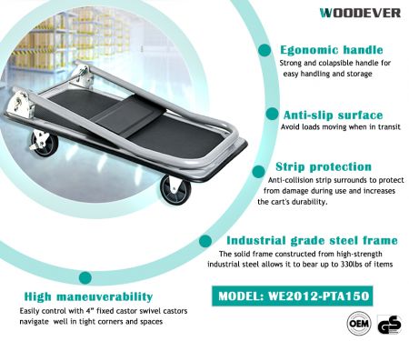 The best platform truck for commercial and medium-duty handling usages.