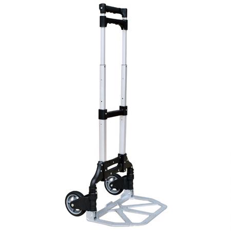 Maximum loading capacity of aluminum household hand truck is 75 kg with certificate approved.