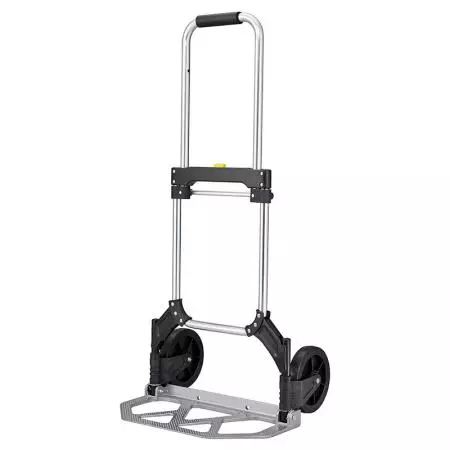 Aluminum Portable Lightweight Hand Truck Supplier (Loading 80 kg) - Complete range of alunminum trolley factory