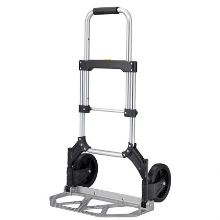Hand truck is made of aluminum alloy