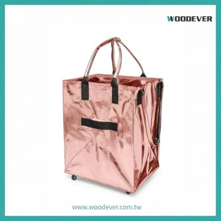 攜帶式採購大容量摺疊購物拉車袋、輕便手提袋