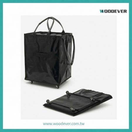 攜帶式採購大容量摺疊購物拉車袋、輕便手提袋