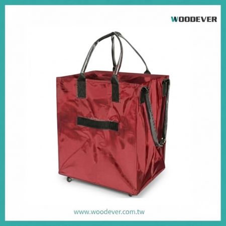 攜帶式採購大容量摺疊購物拉車袋、輕便手提袋