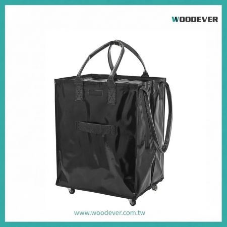 攜帶式採購大容量摺疊購物拉車袋、輕便手提袋|ODM OEM客製化禮贈品