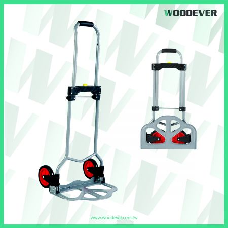 Stalen opvouwbare draagbare bagage- en winkelwagentje voldoet aan alle normen van het TUV / GS-certificaat.