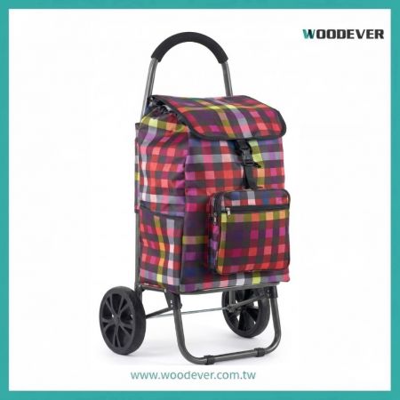 Wielofunkcyjny składany wózek transportowy, przenośny koszyk na zakupy, dostawca na zamówienie