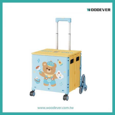 專業客製化爬梯輪四輪萬向輪購物手推車買菜車360度輪子批發商 - 四輪萬向摺疊購物推車製造商，可全地形使用摺疊買菜車，工廠批發價露營摺疊購物車