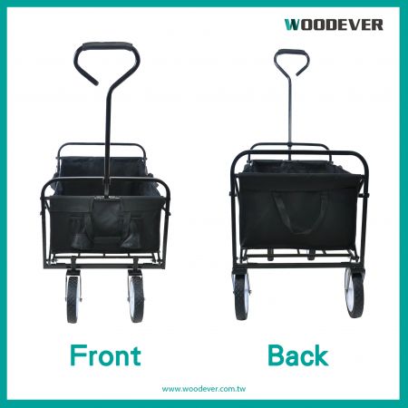 Las carretas de camping de WOODEVER pueden ser producidas bajo servicios OEM y ODM, lo que le permite crear sus propias carretas de camping de marca adaptadas a sus especificaciones.