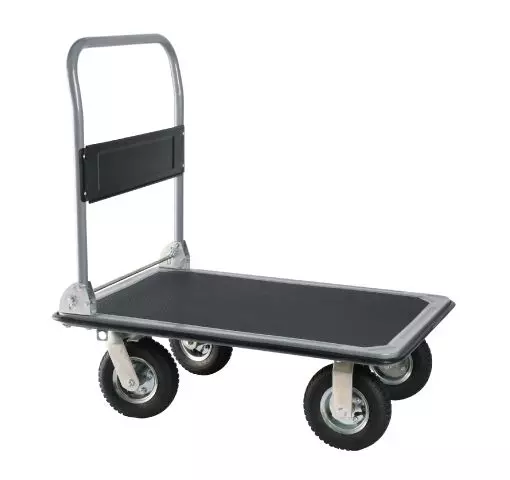 Industrieller Stahlplattformwagen