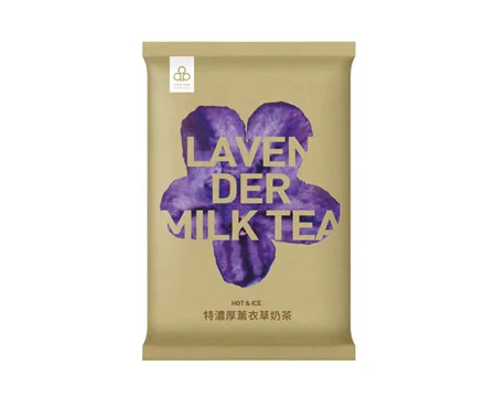 Instant Lavender Milk Tea Powder