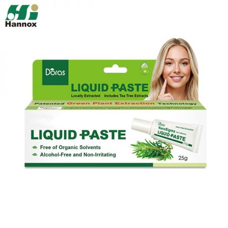 Pasta líquida para el acné