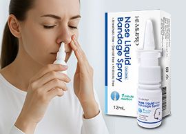 بخاخ ضمادة سائلة للأنف