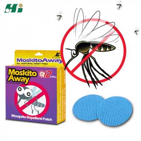 Parche repelente de mosquitos