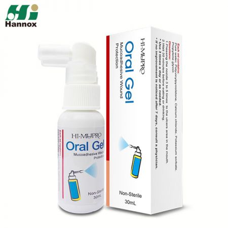 Gel buccal HI-MUPRO (spray) - Spray de rinçage pour plaies buccales