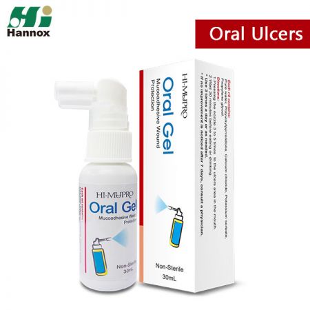 Gel buccal HI-MUPRO (spray) - Spray de rinçage pour plaies buccales