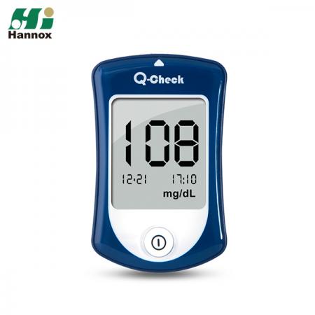 مجموعة أدوات قياس نسبة السكر في الدم (Q-check) - Q-check نظام مراقبة نسبة الجلوكوز في الدم