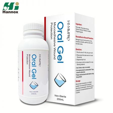 HI-MUPRO Gel Oral (Frasco) - Enxágue oral para feridas Gel oral