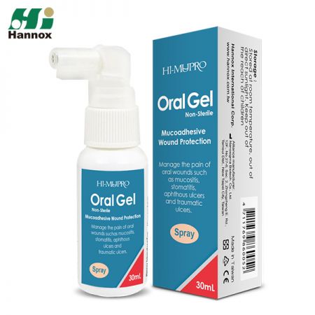 Gel Oral HI-MUPRO (Spray) - Spray de rinçage buccal pour plaies