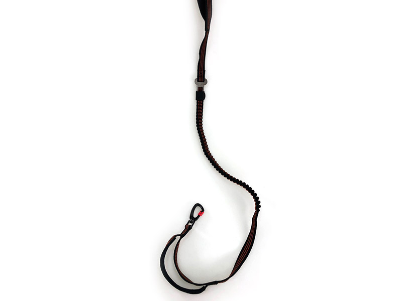 Bungee Dog Leash with Padded Handle and Reflective Threads - Bungee dog leash with padded handle and reflective threads customization