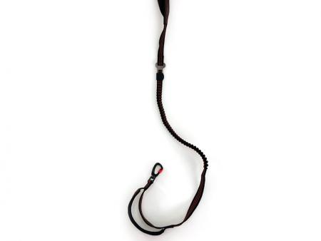 Bungee Dog Leash with Padded Handle and Reflective Threads - Bungee dog leash with padded handle and reflective threads customization