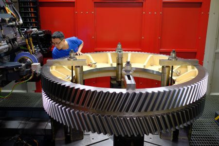 Engranajes para máquinas industriales