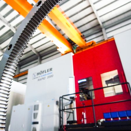 Внутренняя шлифовка зубчатых колес на Hofler Rapid 2000