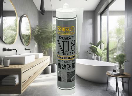 防霉矽膠密封劑 - 防黴矽膠密封劑,適用於浴室和廁所