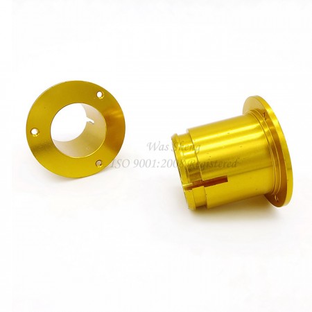Aluminium Yellow Anodized Bearing Bushing Sleeve - Aluminium Yellow Anodized Bearing Bushing Sleeve
